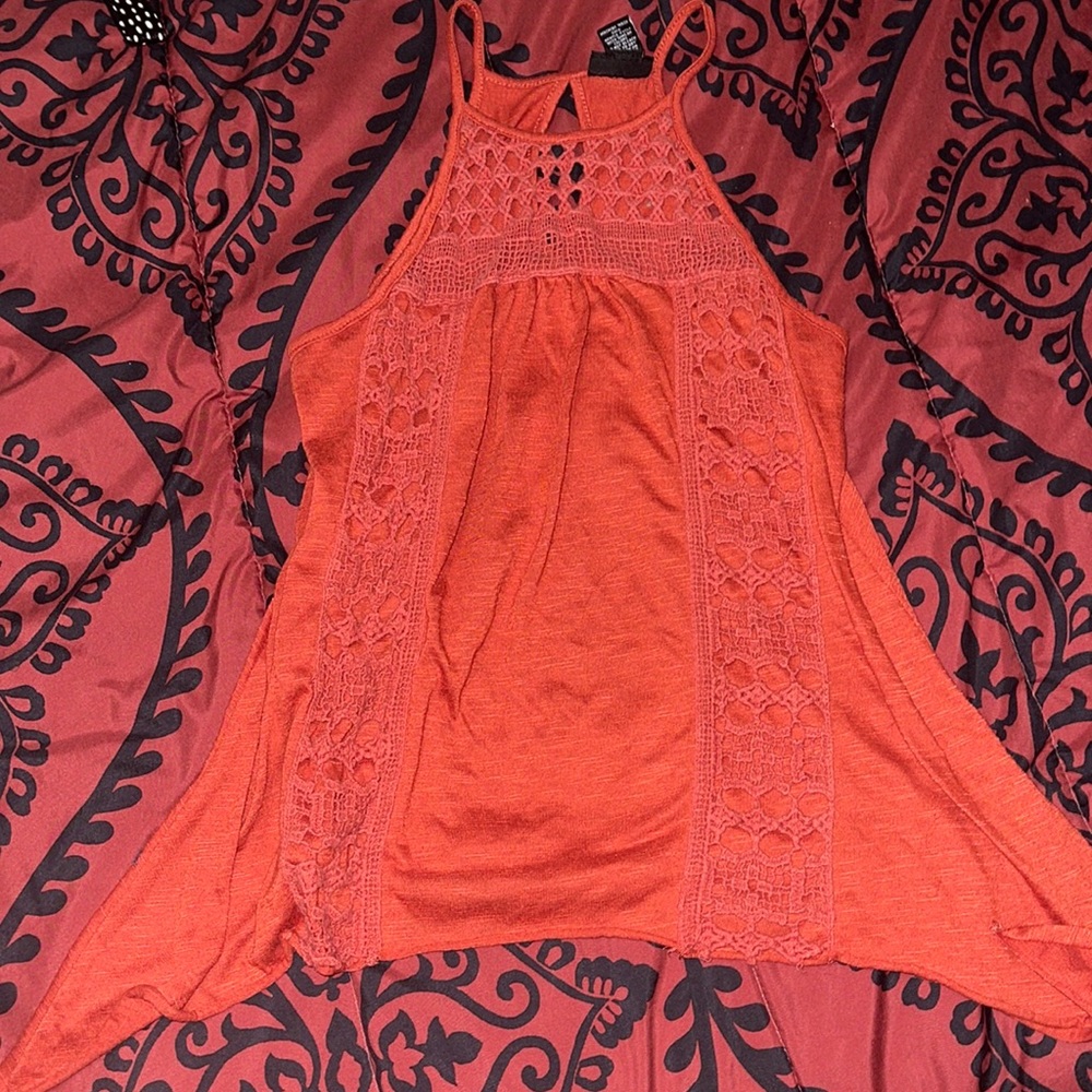 Orange tank top Rue 21